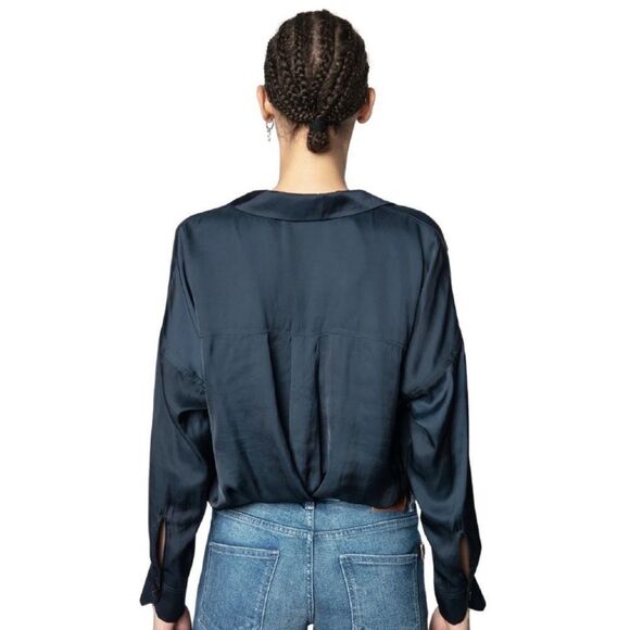 Zadig & Voltaire Tamy Satin blouse - Picture 3 of 10